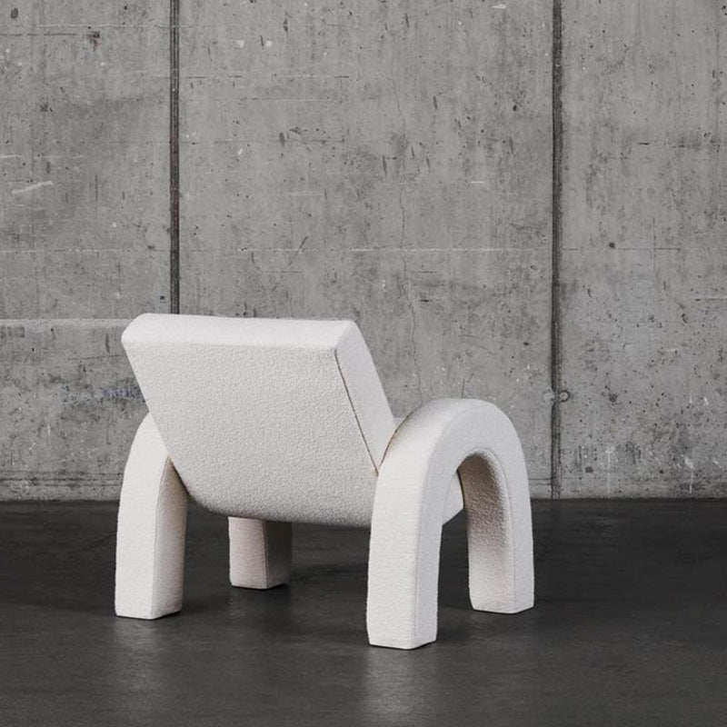 Palerm White Balcony Lounge Chair 33.07&