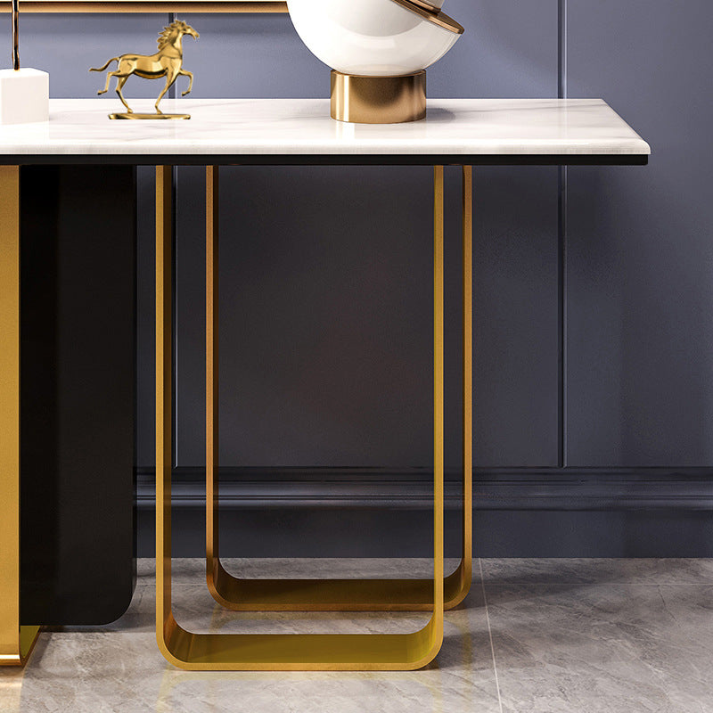 Faenza White Slate Console Table 47.24&