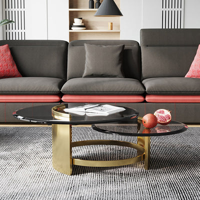 Bergamo Slate Coffee Table 46.45"D