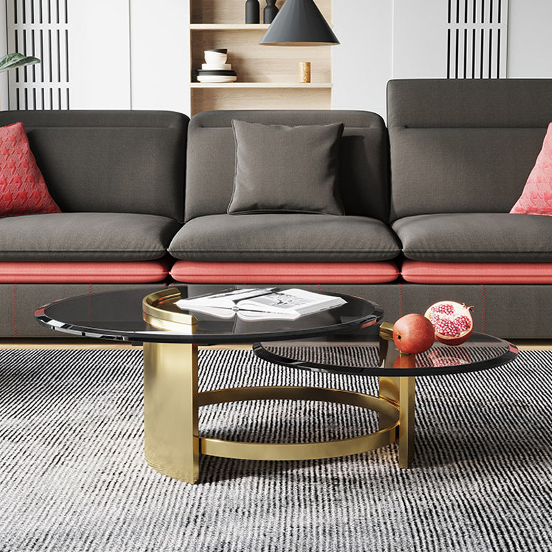 Bergamo Slate Coffee Table 46.45"D