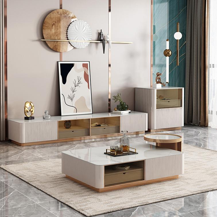 Faenza Living Room Sets 78.74"D+21.65"D+51.18"D+15.7"D