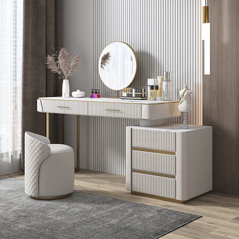 Vasto Slate Makeup Vanity 39.37"D+19.68"D