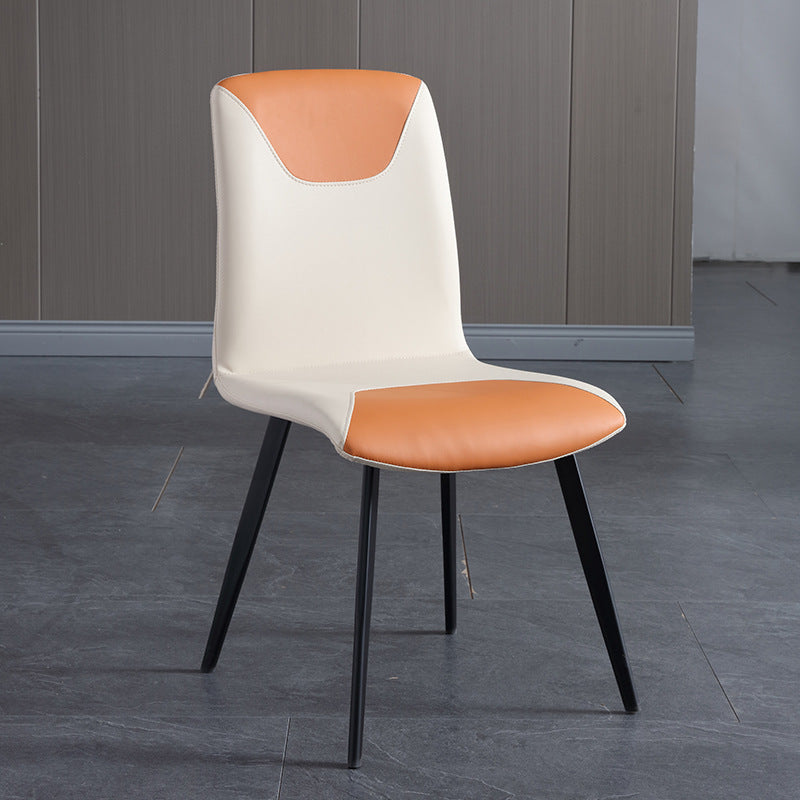 Lampedusa Blue PU Leather Dining Chair 23.62"D (with 2 chairs)