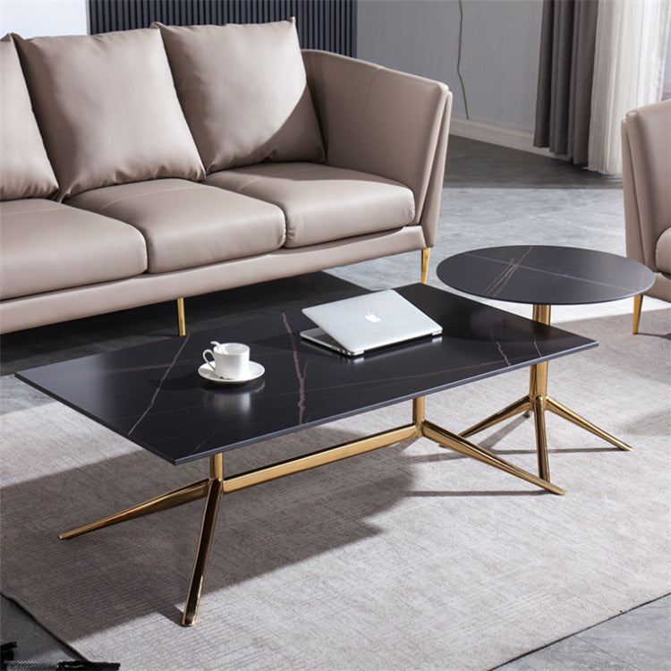 Bergamo Black Slate Coffee Table 47.24&