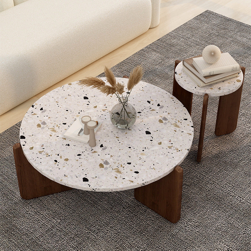 Imperia Slate Coffee Table 19.69"D+31.5"D