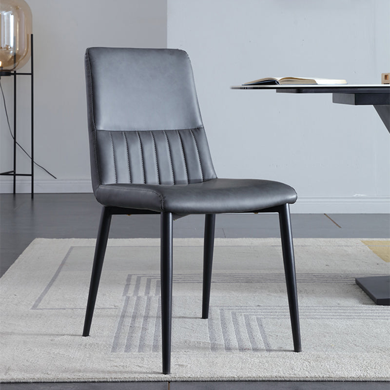 Garda Grey PU Leather Dining Chairs 20.07&