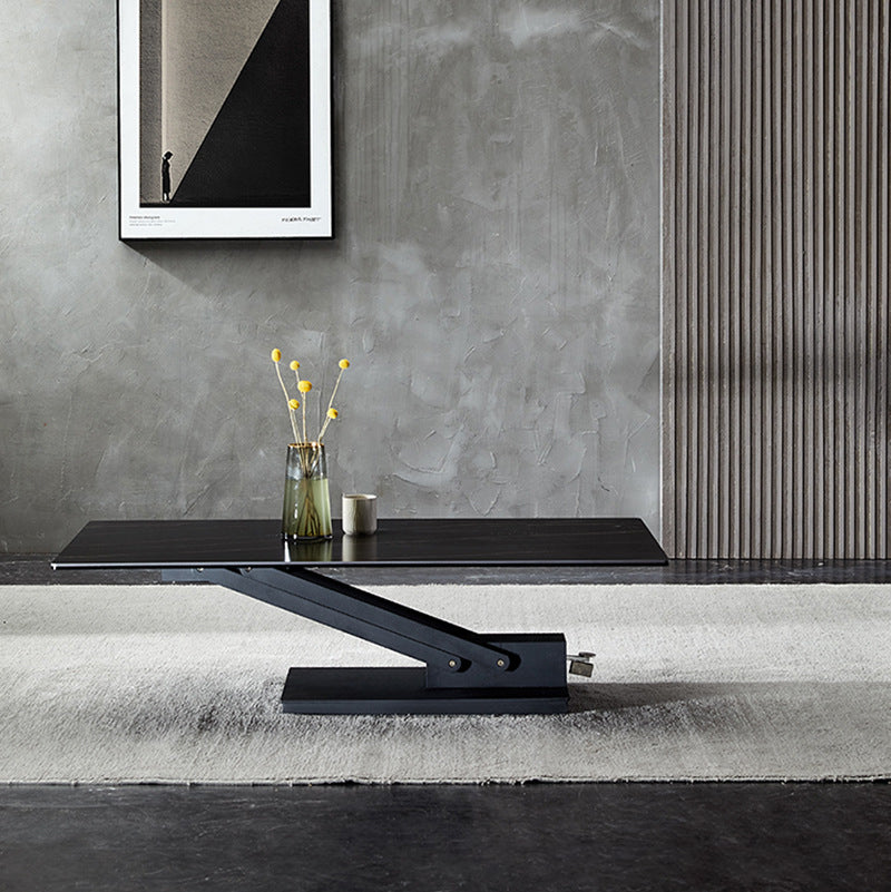 Bergamo Black Composite Desktop Coffee Table 51.18"D