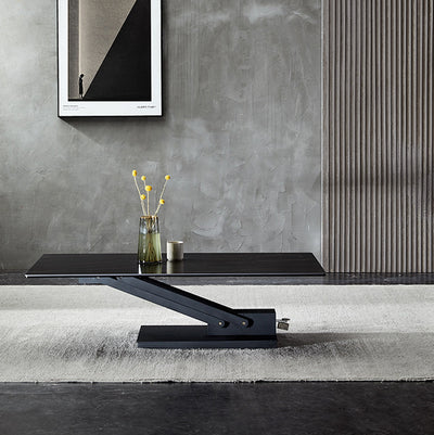 Bergamo Black Composite Desktop Coffee Table 51.18"D