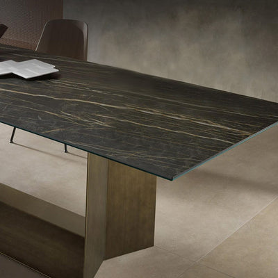 Anagni Slate Dining Table 55.11"D