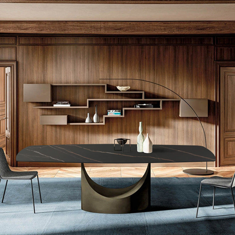 Ancona Slate Dining Table 62.99"D