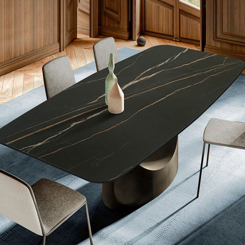 Ancona Slate Dining Table 62.99"D