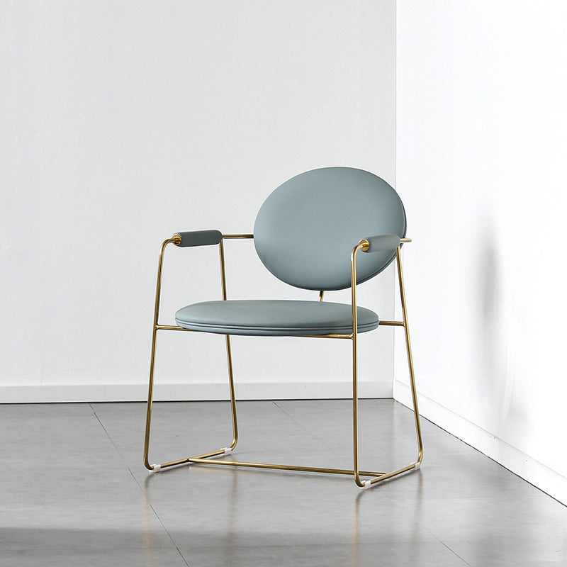 Portorosa Grey Velvet Dining Chairs 23.22"D (with 2 chairs)