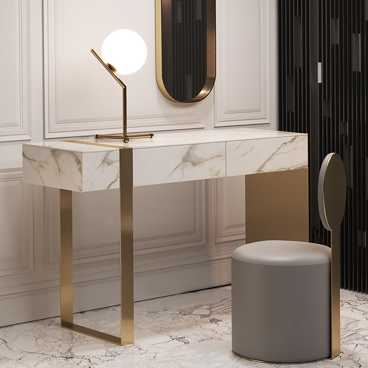 Faenza Simple Style Makeup Table 39.37"D