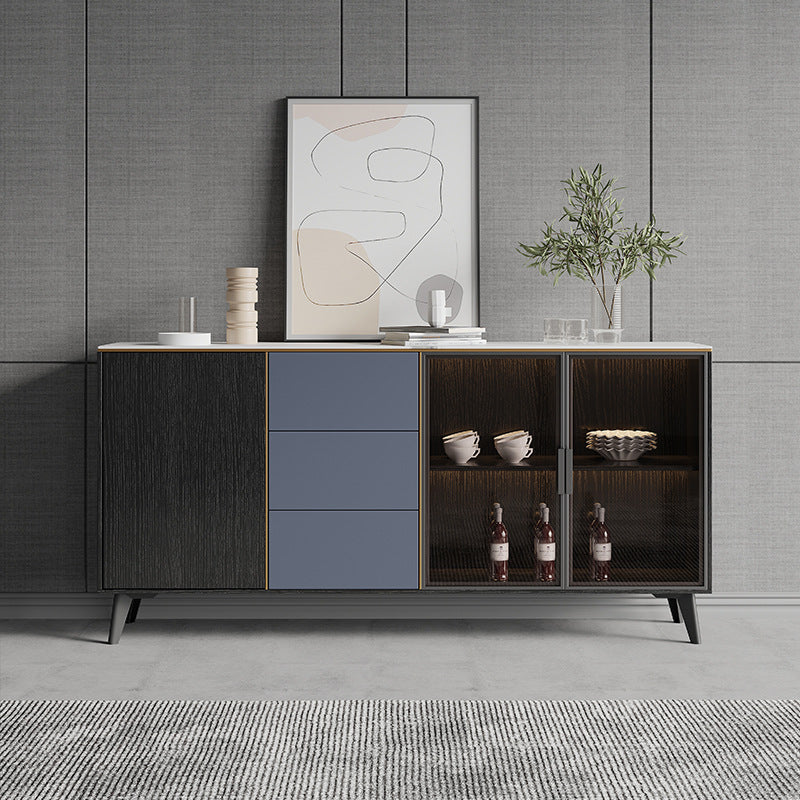 Bergamo Ultra-thin wine Cabinet 59.06"D