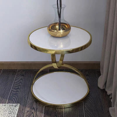 Elba Steel Coffee Table 19.69"D