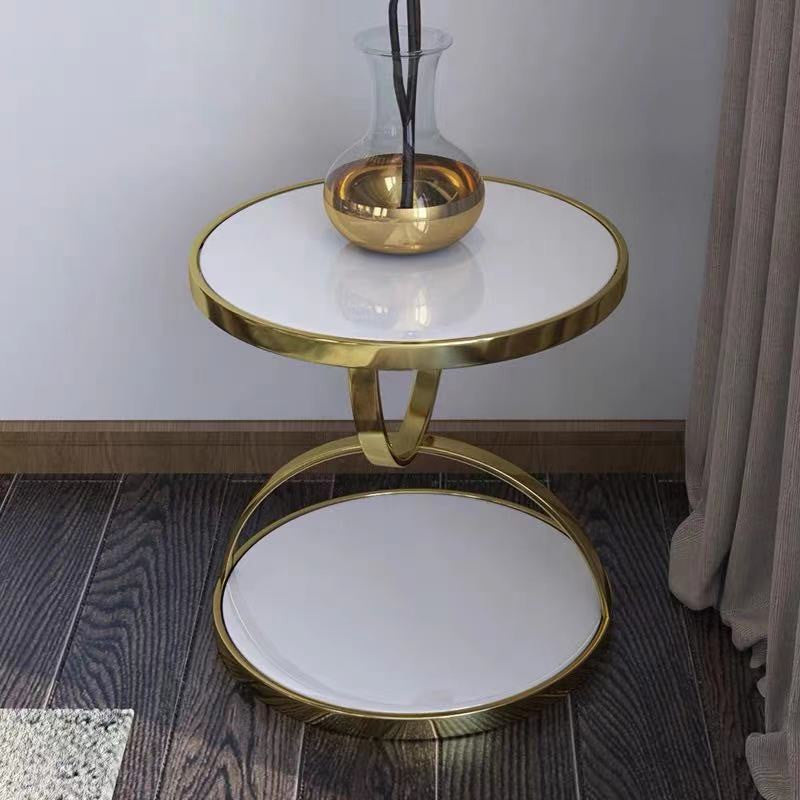 Elba Steel Coffee Table 19.69"D