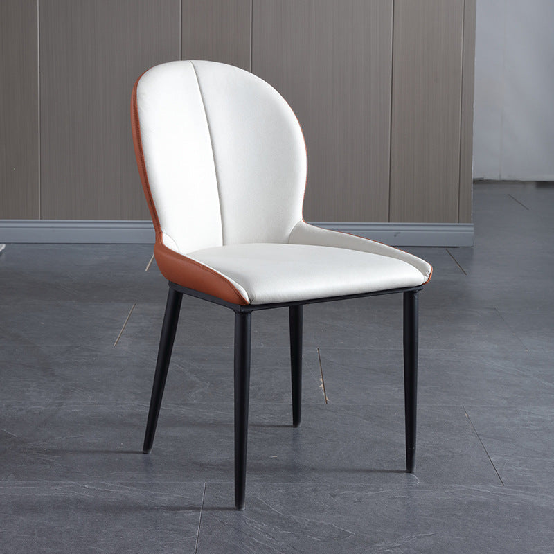 Pula Pink PU Leather Dining Chair 23.22"D (with 2 chairs)