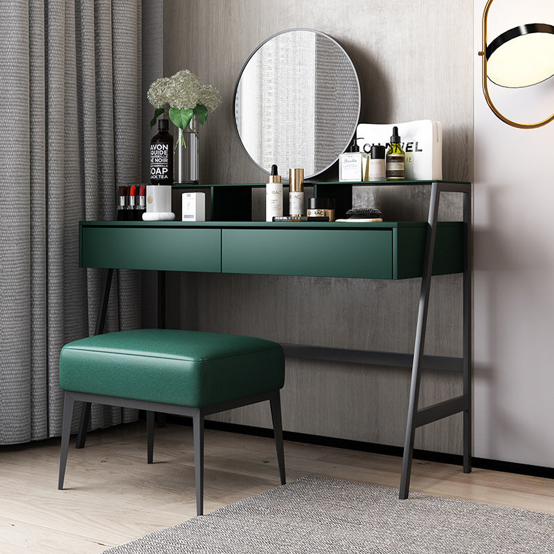 Alghero Orange MDF Makeup Vanities 47.24"D+16.53"D