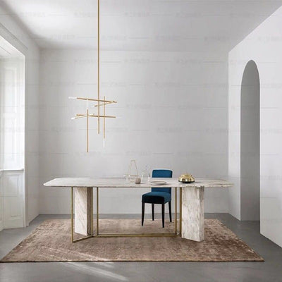Alassio Marble Dining Table 70.86"D