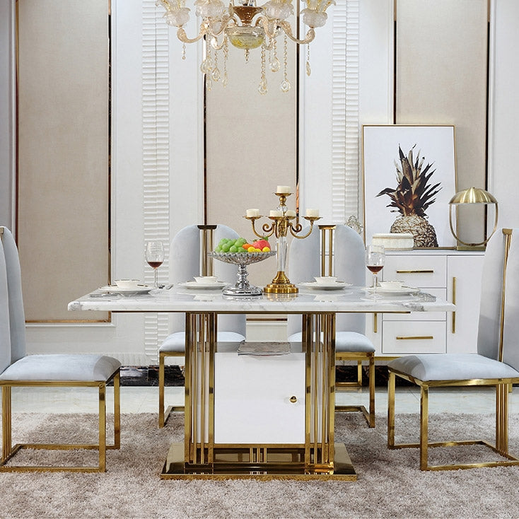 Alassio Marble Dining Table 59.05"D