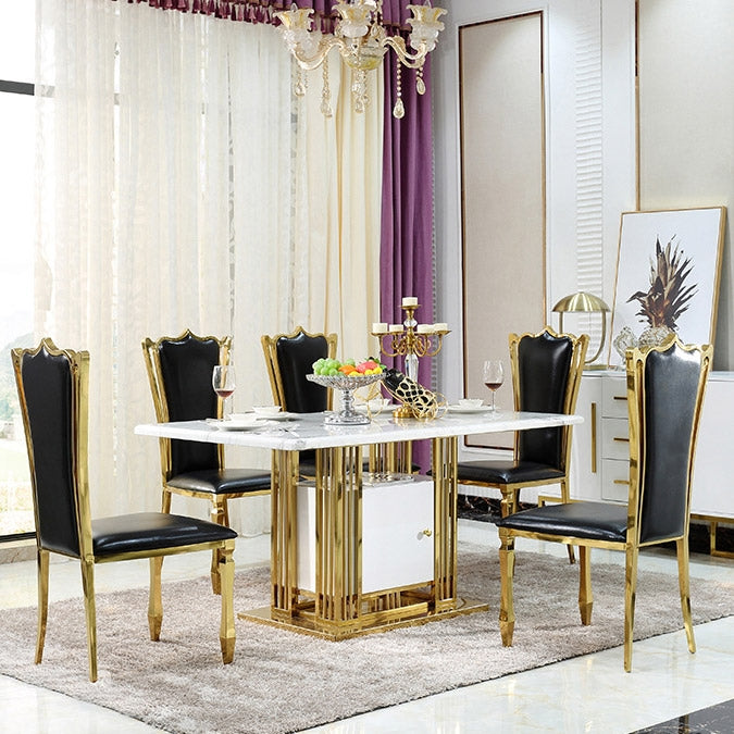 Alassio Marble Dining Table 59.05"D
