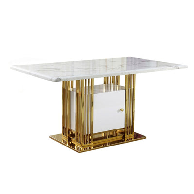 Alassio Marble Dining Table 59.05"D