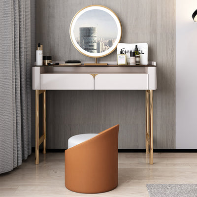 Formia Solid Wood Makeup Vanities 39.37"D+23.62"D