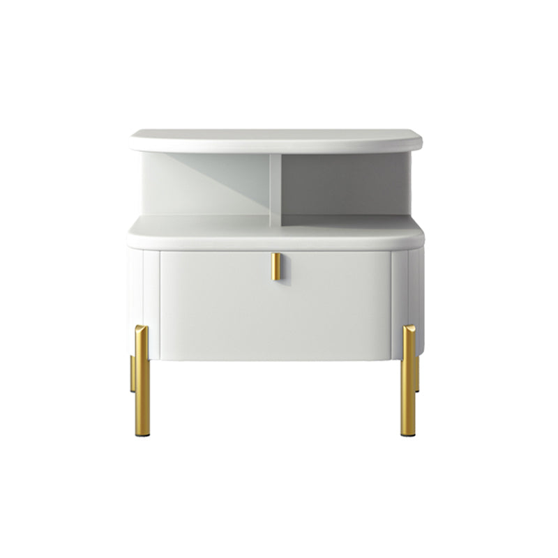 Capri Orange Solid Wood Nightstands 19.68&