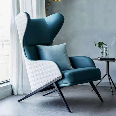 Lampedusa Leather Lounge Chairs 29.52''D