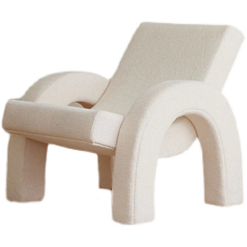 Palerm White Balcony Lounge Chair 33.07&