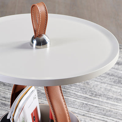 Capri MDF Side Table 17.71''D