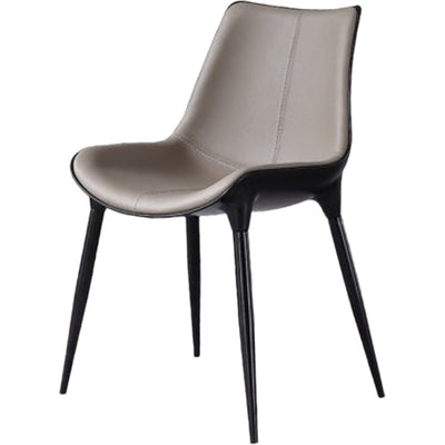 Bosa Black+Grey Dining Chairs 20.86"D  (with 2 chairs)