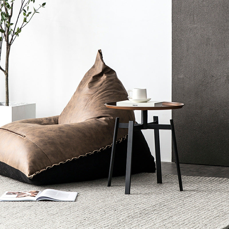 Bari Brown Stainless Steel Side Table 18.89&