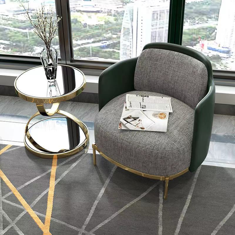 Elba Steel Coffee Table 19.69"D