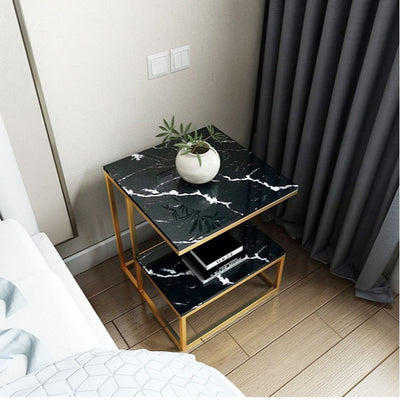 Brescia Marble Side Table 19.68''D