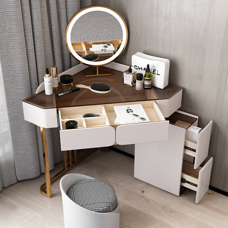 Formia Solid Wood Makeup Vanities 41.73"+23.62"D