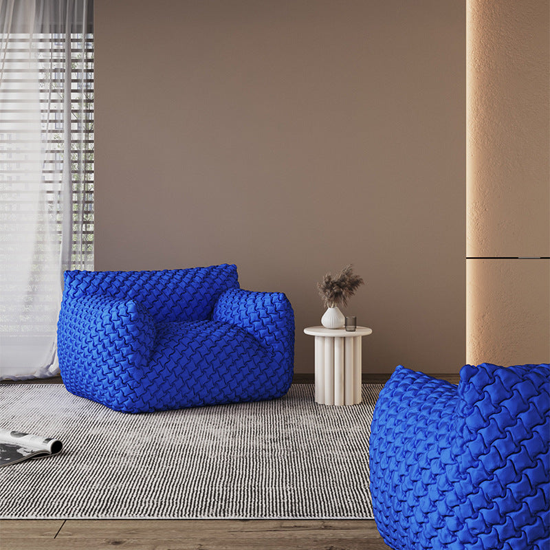 Vibo Valentia Blue Cloth  Lounge Chair 42.52"D