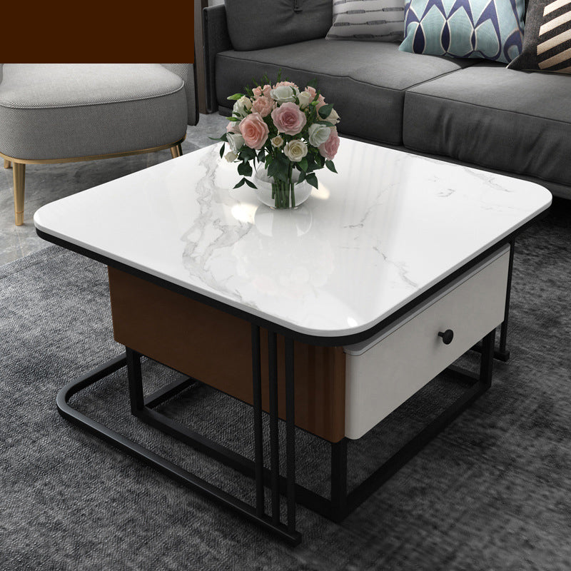 Turin Brown Slate Coffee Tables 27.56&