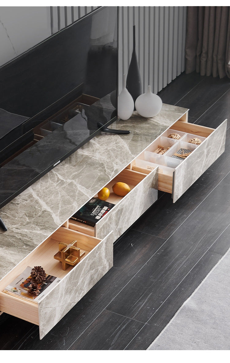Battipaglia Slate TV Stand 62&