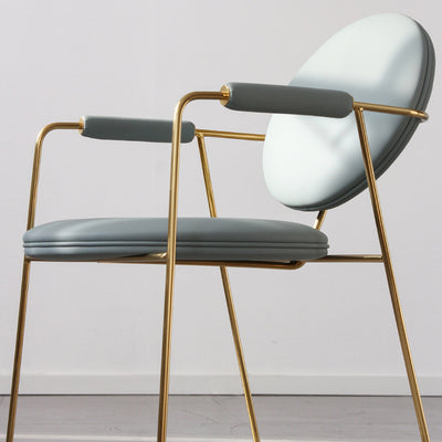 Portorosa Grey Velvet Dining Chairs 23.22"D (with 2 chairs)