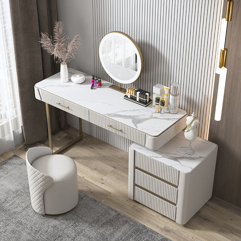 Vasto Slate Makeup Vanity 39.37"D+19.68"D