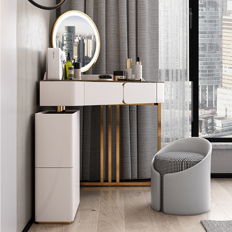 Formia Solid Wood Makeup Vanities 41.73"+23.62"D