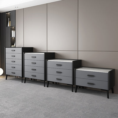 Como Modern Slate Drawer 23.62"D