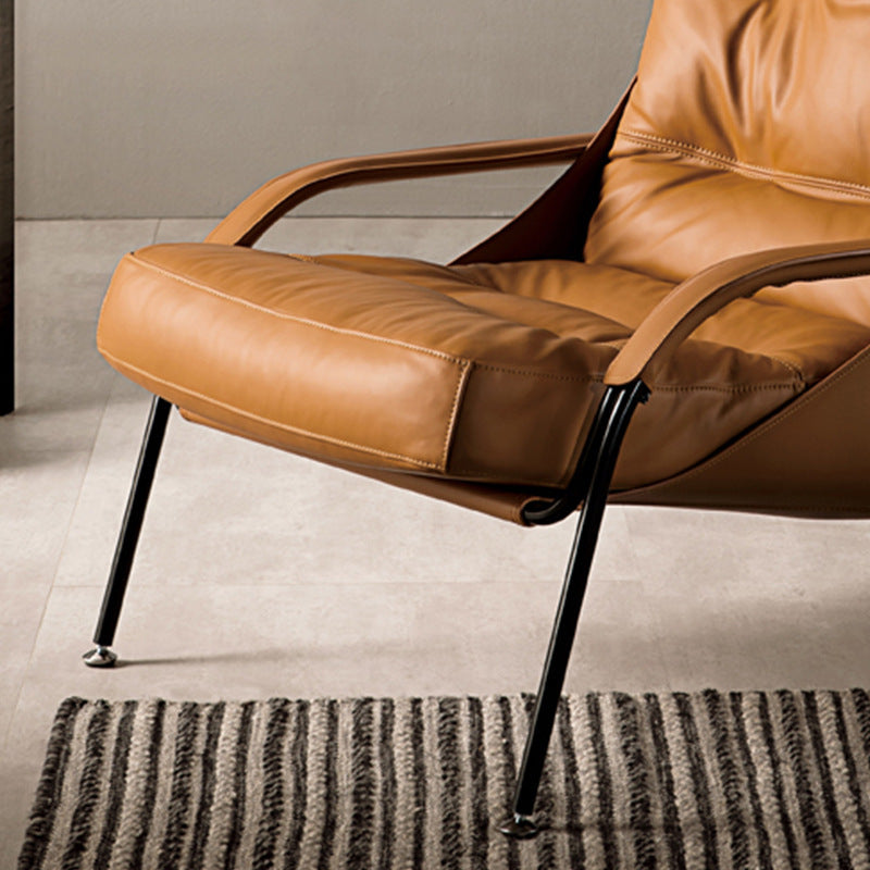 Capri Leather Lounge Chair 27.56&