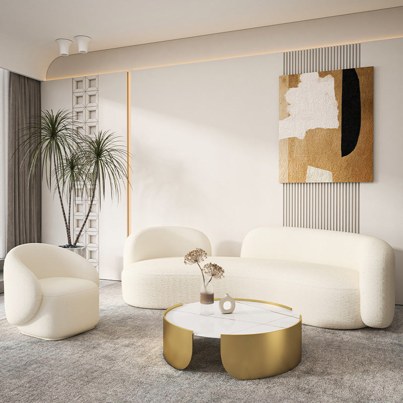 Segrate Modern Living Room Sets 83.46"D+31.50"D+39.37"D