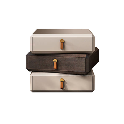 Garda Solid Wood Nightstand 19.68''D