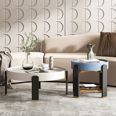 Brescia  Slate Coffee Tables 31.89''D+18.11''D