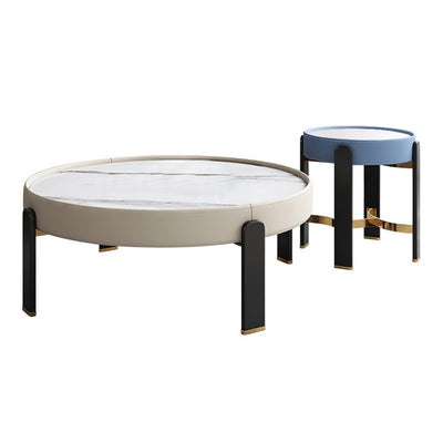 Brescia  Slate Coffee Tables 31.89''D+18.11''D