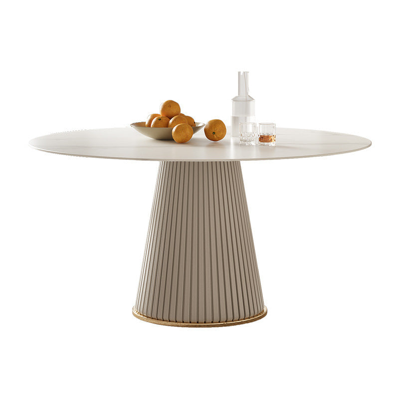 Faenza White Slate Dining Table 47.24&