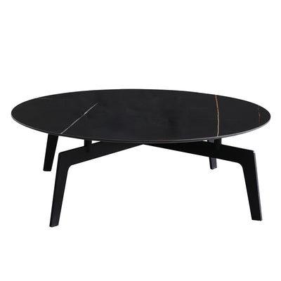 Bergamo Marble Side Table 19.68''D